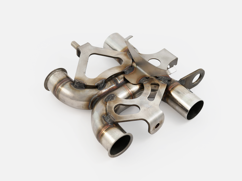 TEC Stainless "DeCAT" XPipe TEC Bike Parts USA