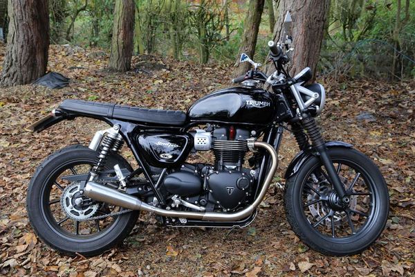 For Triumph Street Twin 900 2016-2020 Exhaust System Mid Link Pipe Slip-On